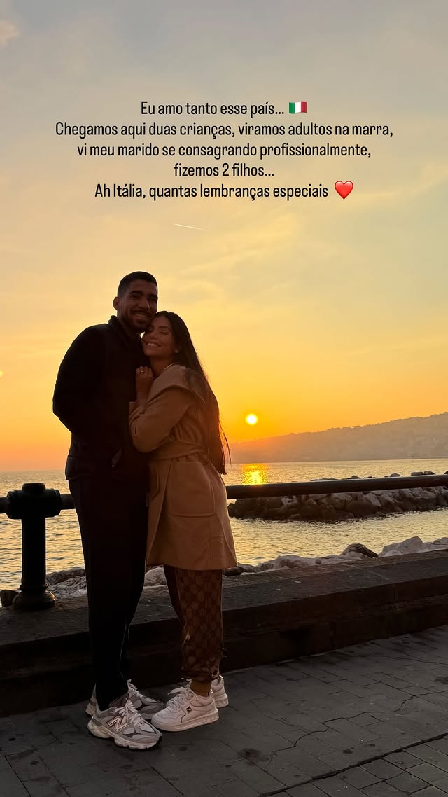 Allan e la moglie a Napoli